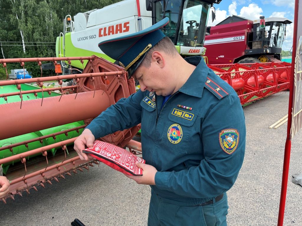 Вороновский район. Безопасность в период уборки