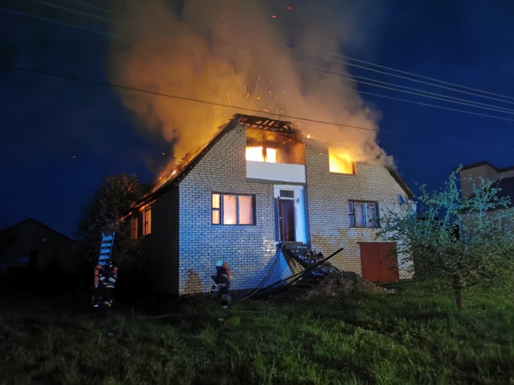 За сутки в Гродненской области произошло два пожара