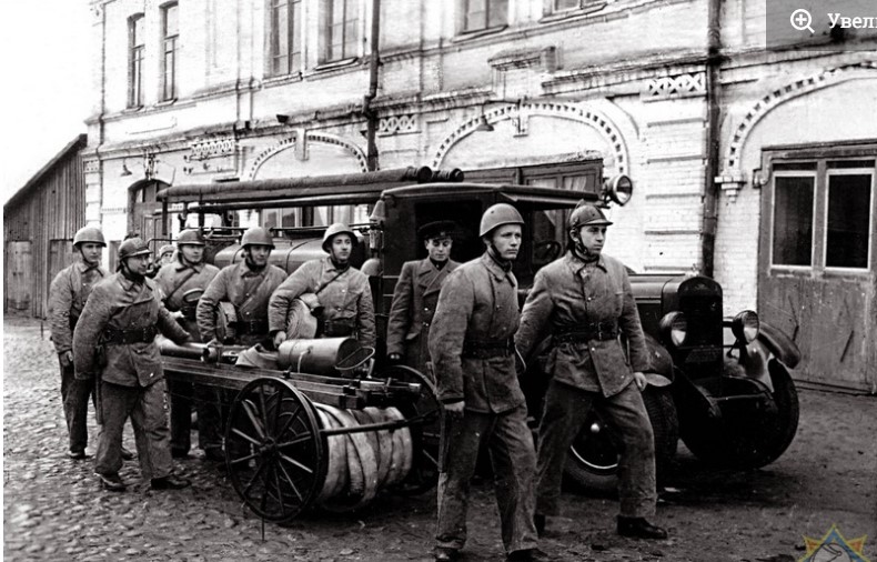Ко Дню Победы: белорусские пожарные в огненные годы Великой Отечественной войны