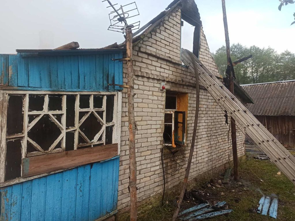 В Гродненской области за сутки сгорели четыре дома