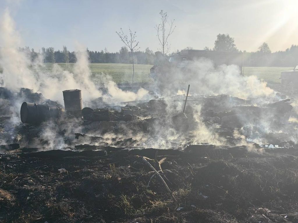 В Гродненской области за сутки произошло 4 пожара