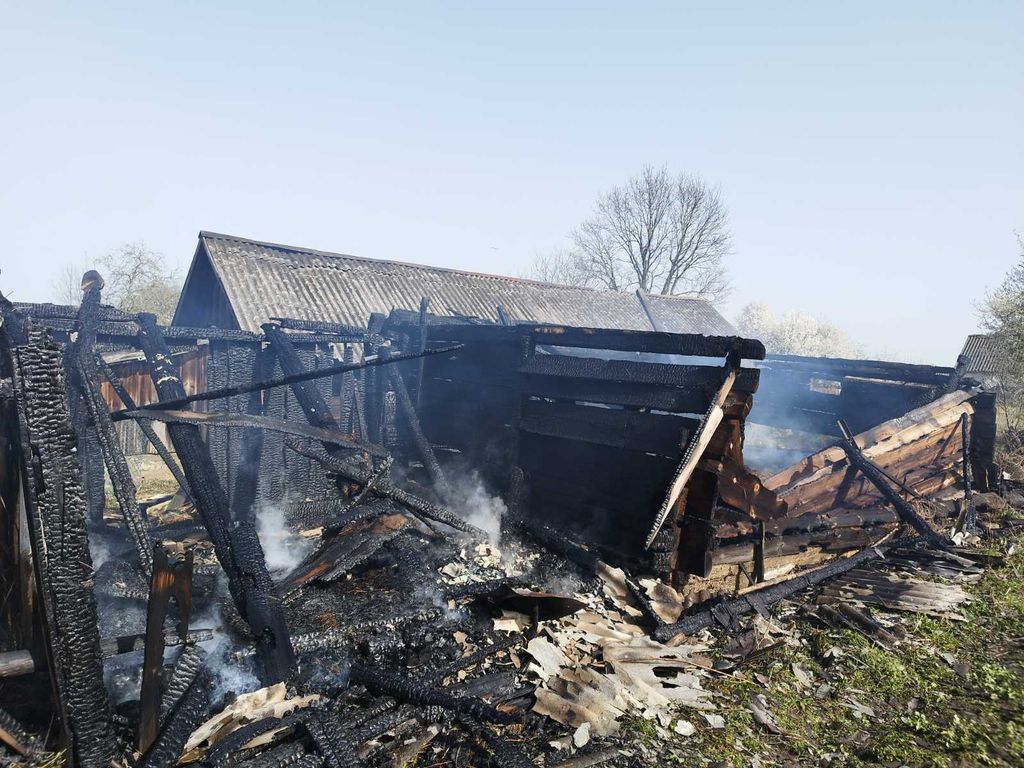 В Гродненской области произошли два похожих пожара