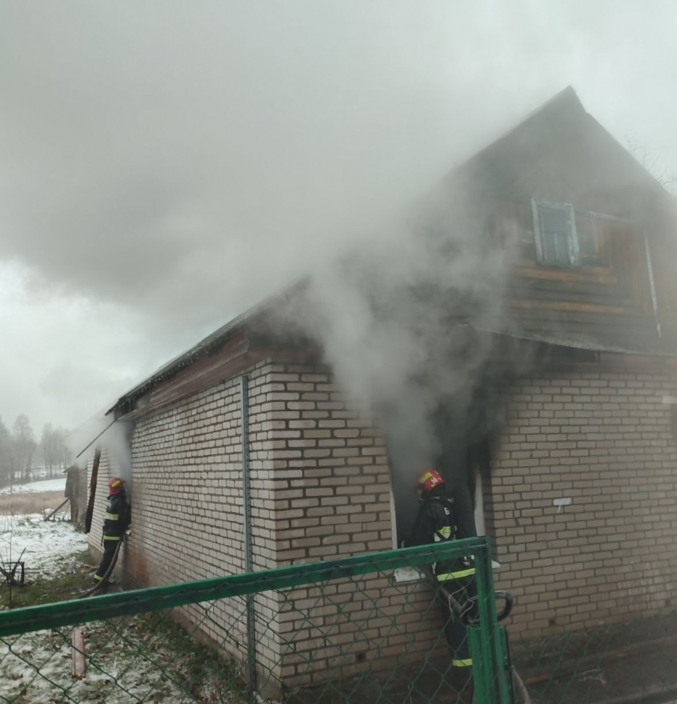 Гродненщина. Обзор пожаров за выходные дни