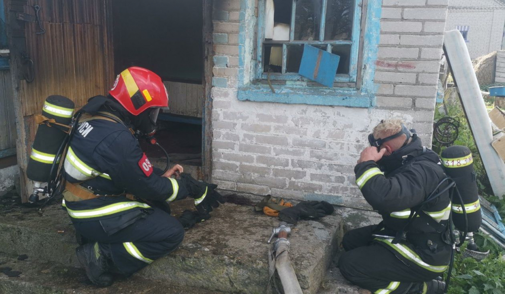 Обзор пожаров в Гродненской