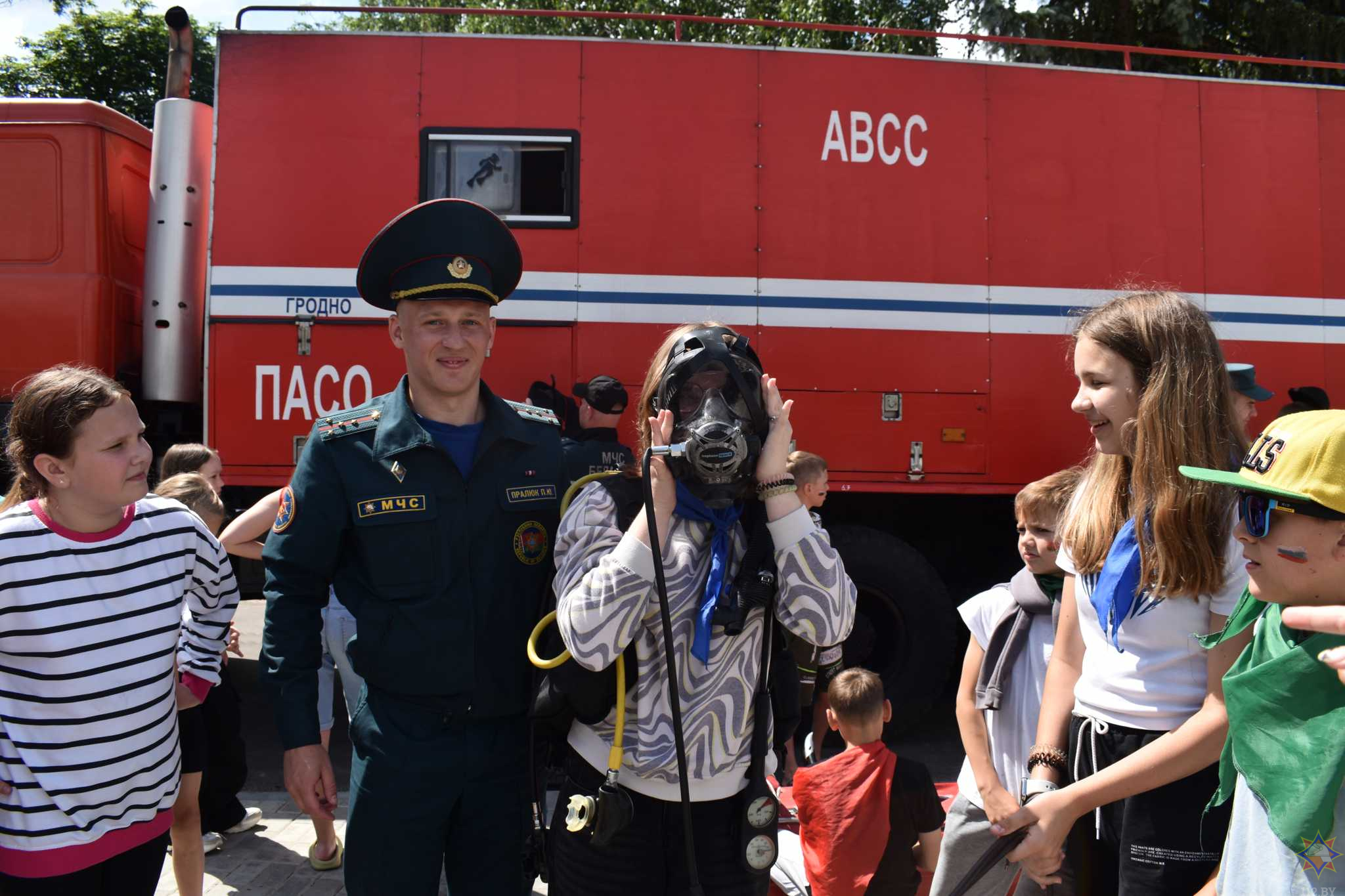 Волковыск. Безопасные каникулы в лагере «Россь»